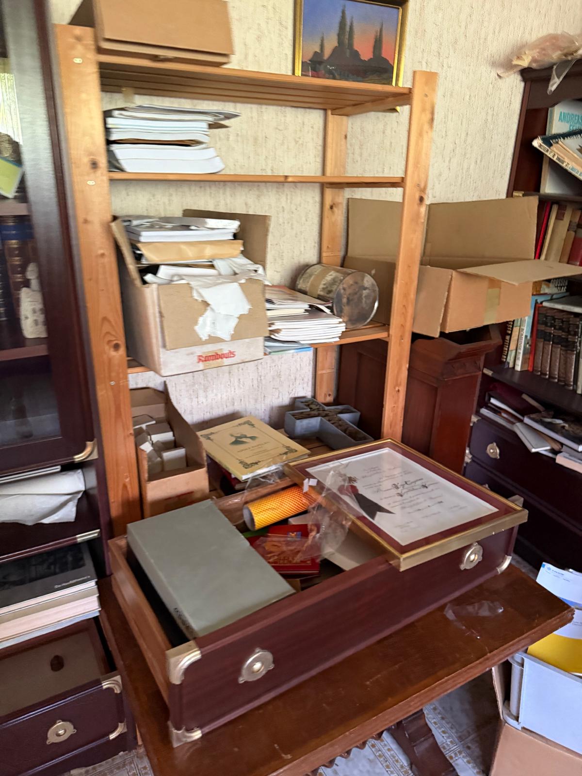 Antieke slaapkamer inboedel